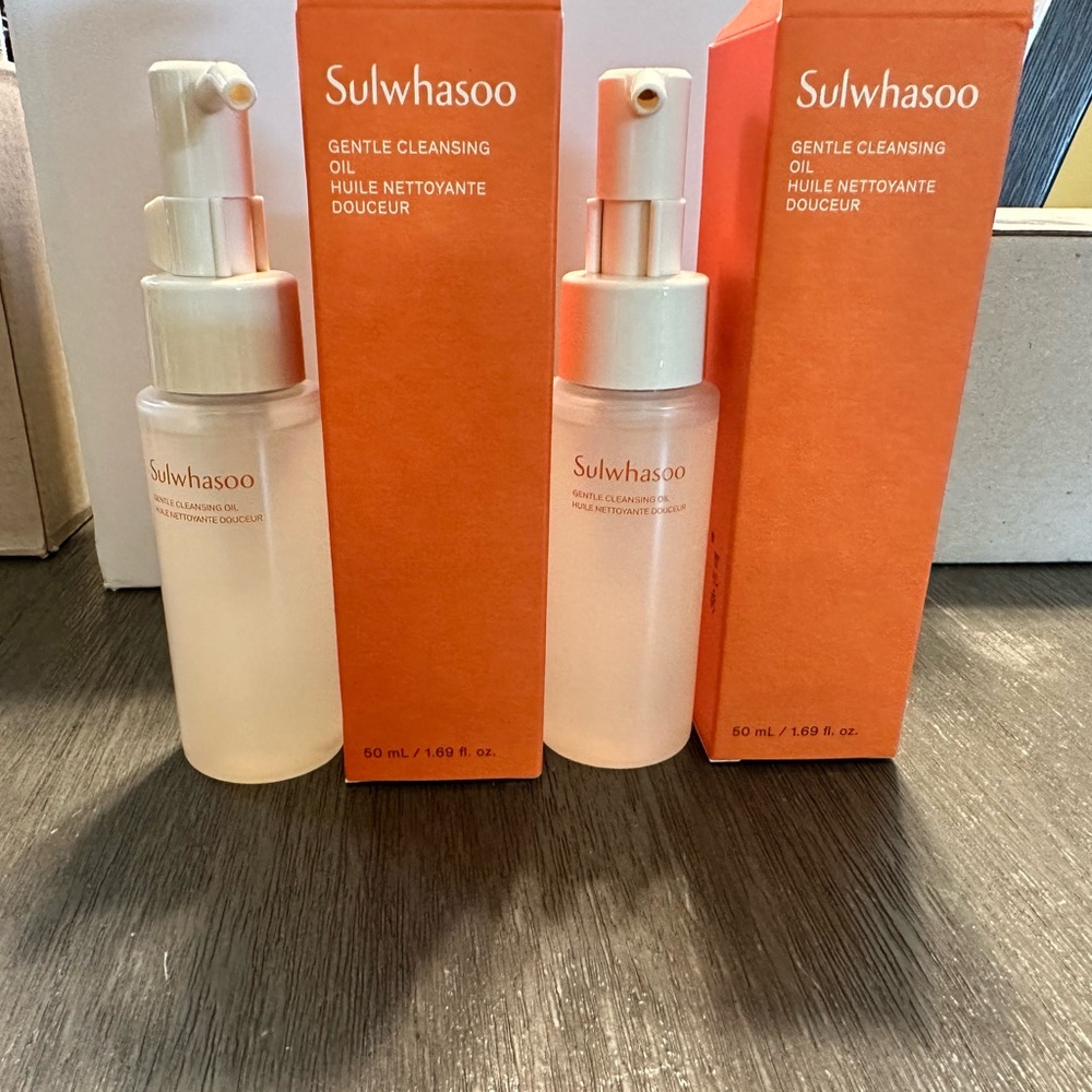 Sulwhasoo Gentle Cleansing Oil EX 50ml x 2pcs Amore Pacific. Newest Vers…